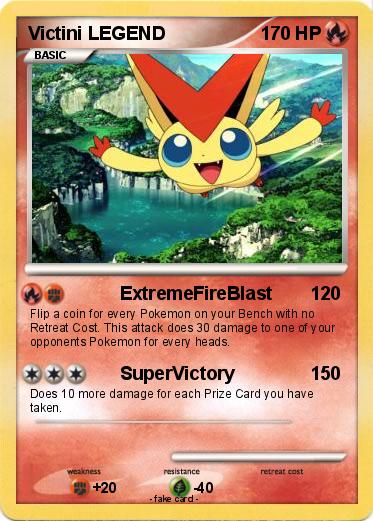 Pokemon Victini LEGEND