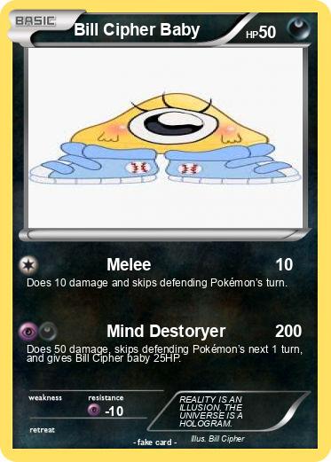 Pokemon Bill Cipher Baby
