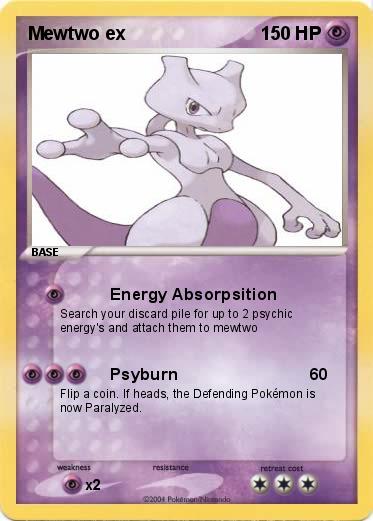 Pokemon Mewtwo ex