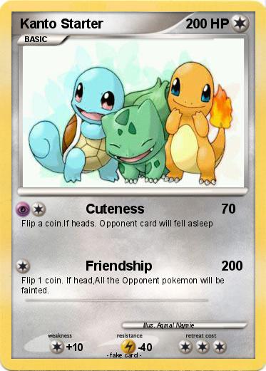 Pokemon Kanto Starter