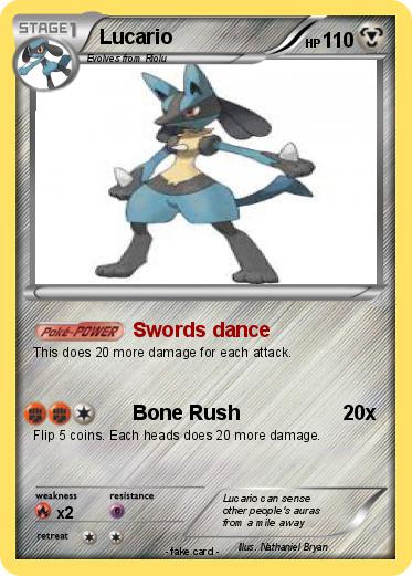 Pokemon Lucario