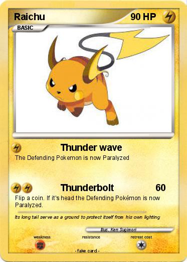 Pokemon Raichu