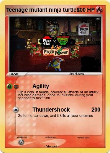 Pokemon Teenage mutant ninja turtles