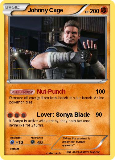 Pokemon Johnny Cage