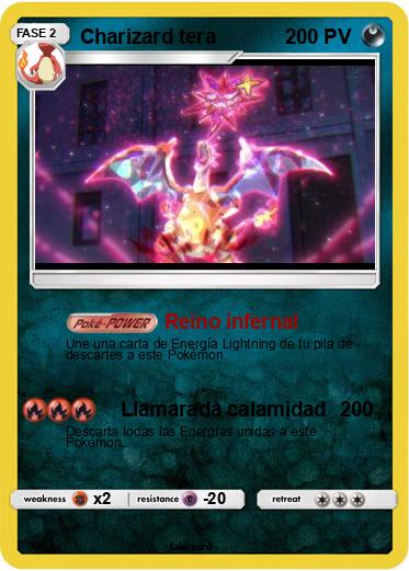 Pokemon Charizard tera
