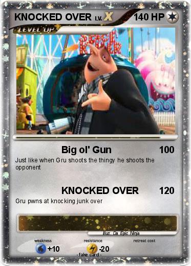 Pokemon KNOCKED OVER