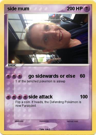 Pokemon side mum