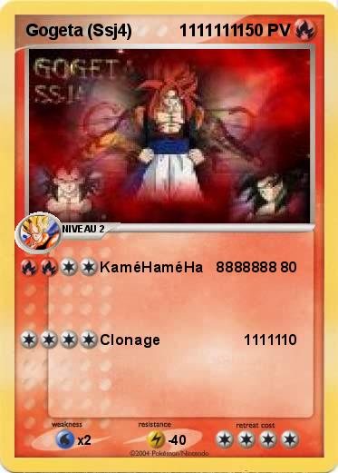 Pokemon Gogeta (Ssj4)          1111111