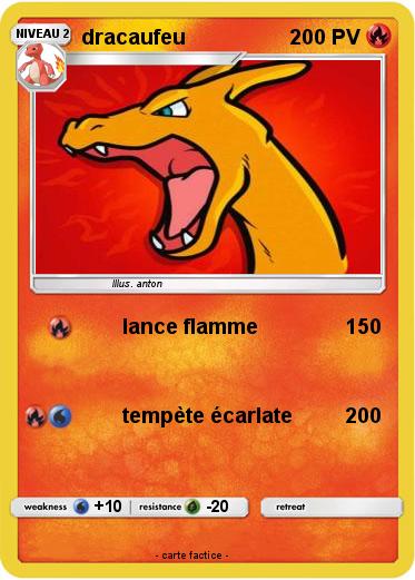 Pokemon dracaufeu