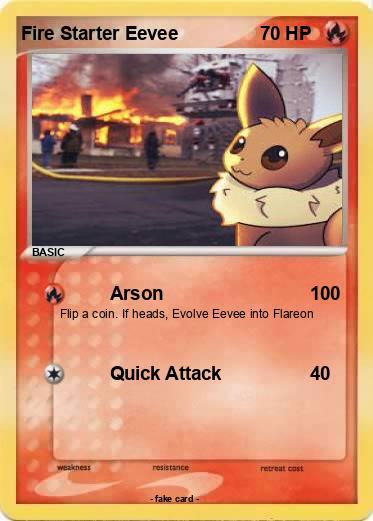 Pokemon Fire Starter Eevee