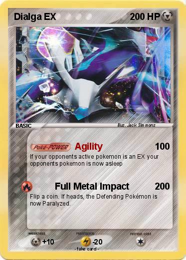 Pokemon Dialga EX