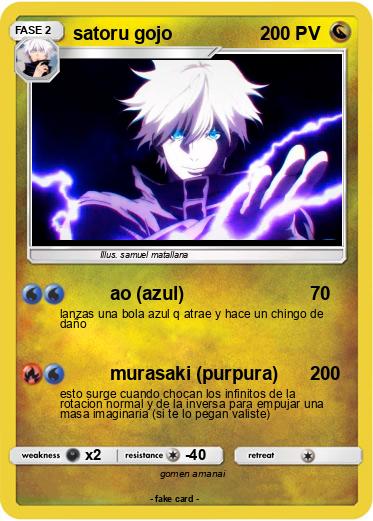 Pokemon satoru gojo