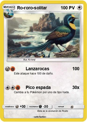 Pokemon Ro-roro-solitar