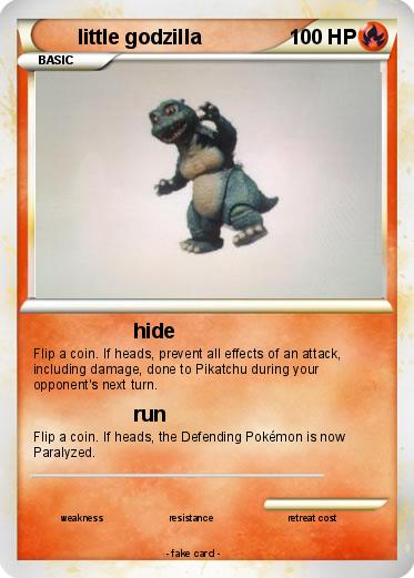Pokemon little godzilla