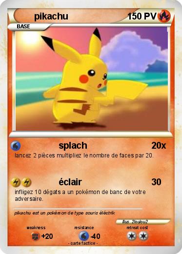 Pokemon pikachu