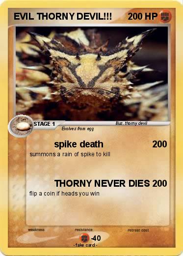 Pokemon EVIL THORNY DEVIL!!!
