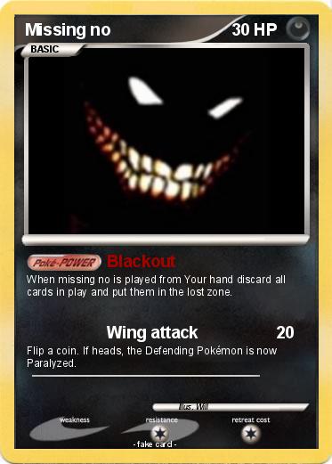 Pokemon Missing no