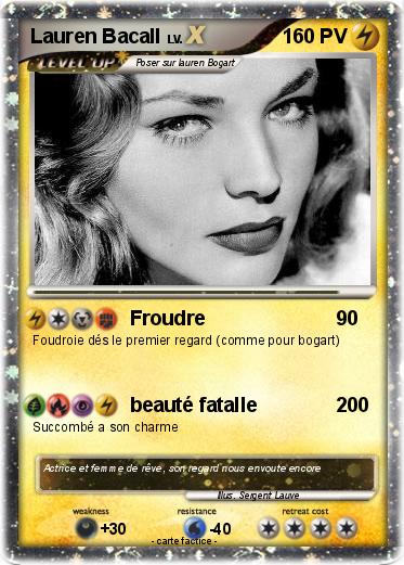 Pokemon Lauren Bacall
