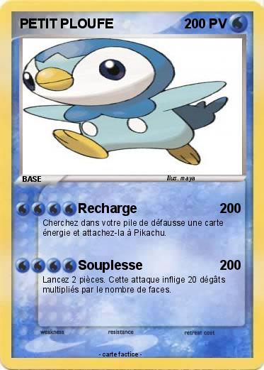 Pokemon PETIT PLOUFE