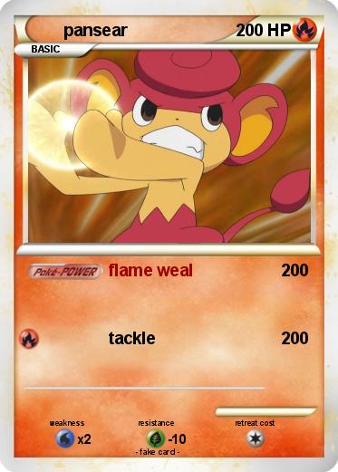 Pokemon pansear