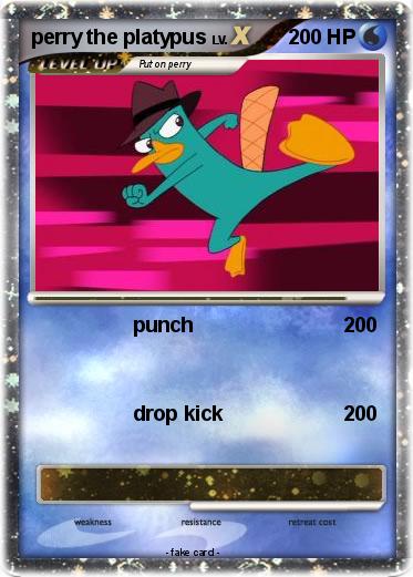 Pokemon perry the platypus