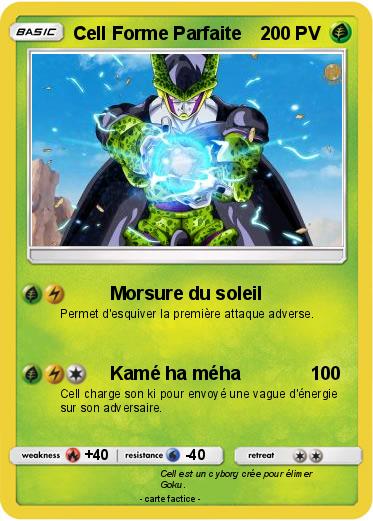 Pokemon Cell Forme Parfaite