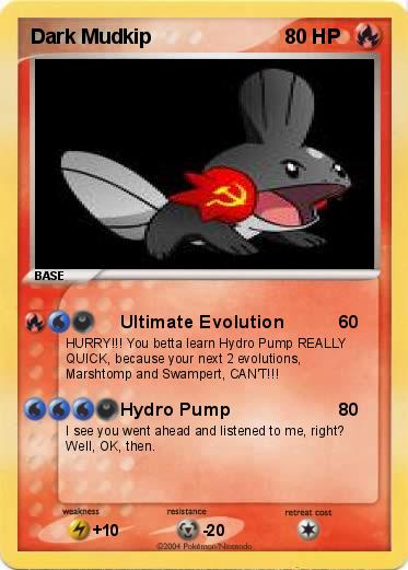 Pokemon Dark Mudkip