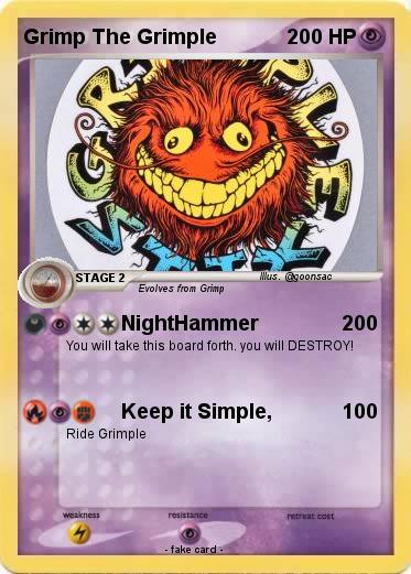 Pokemon Grimp The Grimple