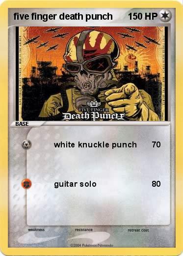 Pokemon five finger death punch