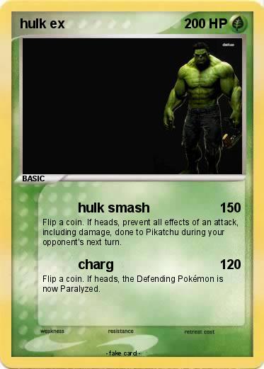 Pokemon hulk ex