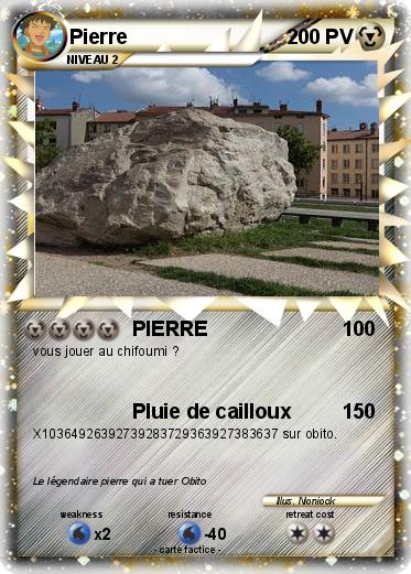 Pokemon Pierre