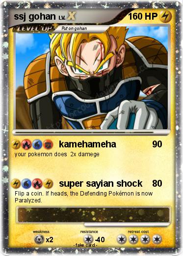 Pokemon ssj gohan