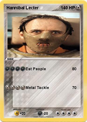 Pokemon Hannibal Lecter