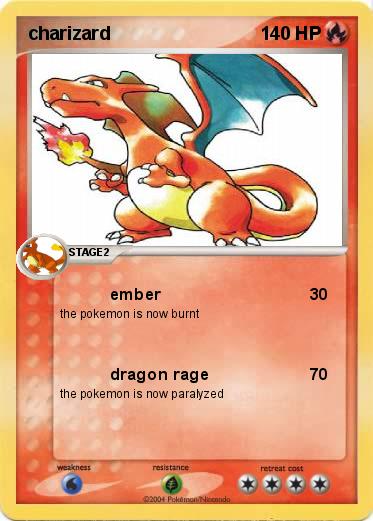 Pokemon charizard