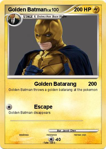 Pokemon Golden Batman