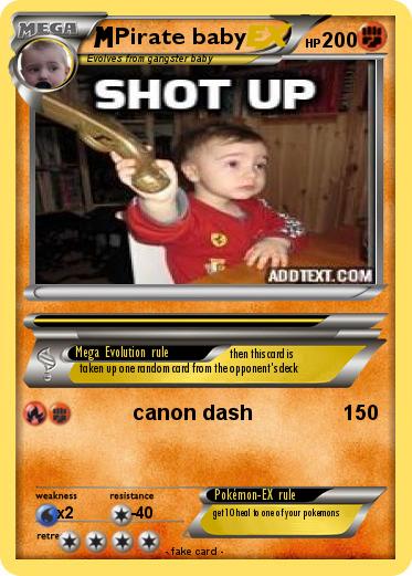 Pokemon Pirate baby