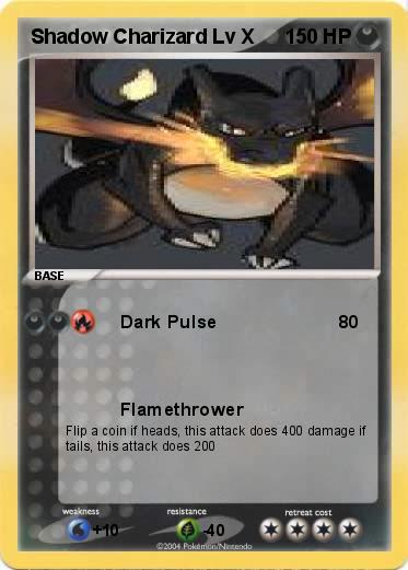 Pokemon Shadow Charizard Lv X
