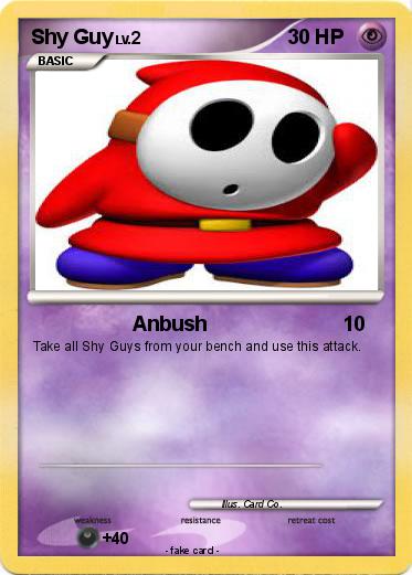 Pokemon Shy Guy