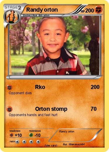 Pokemon Randy orton