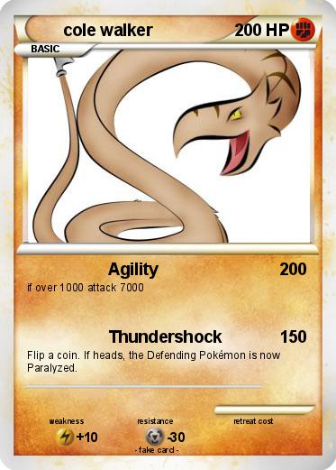 Pokemon cole walker