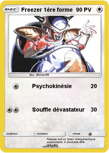 Pokemon Freezer 1ère forme