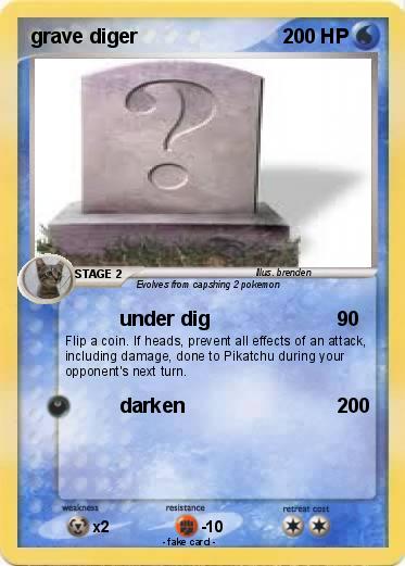 Pokemon grave diger
