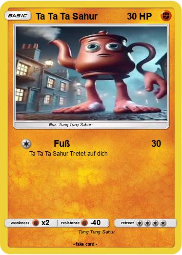 Pokemon Ta Ta Ta Sahur