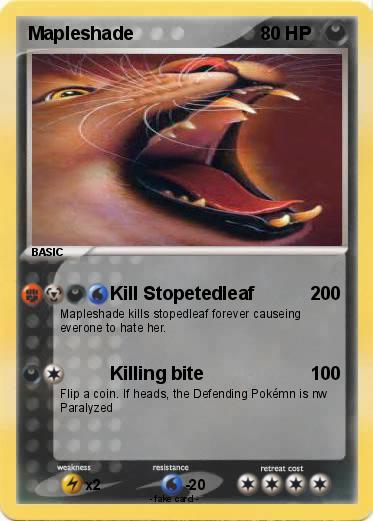 Pokemon Mapleshade