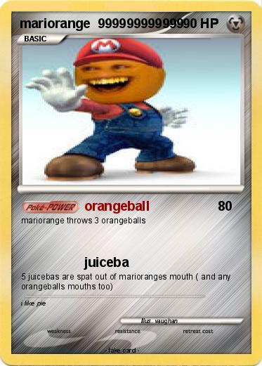 Pokemon mariorange  999999999999