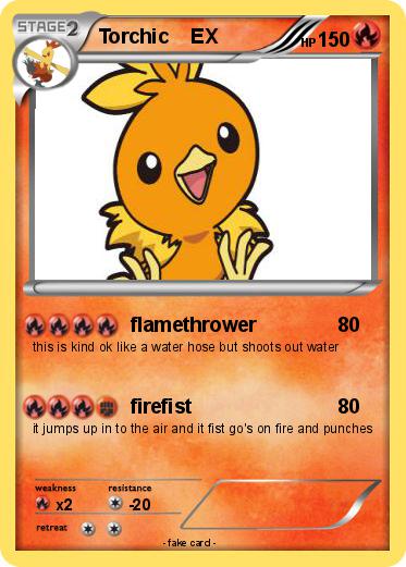 Pokemon Torchic    EX