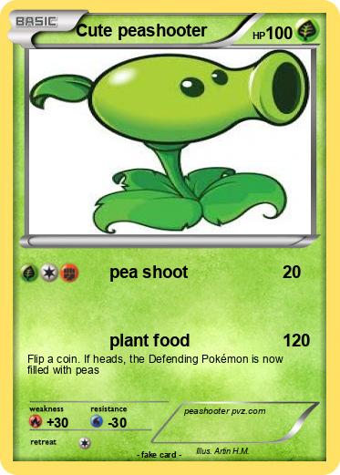 Pokemon Cute peashooter