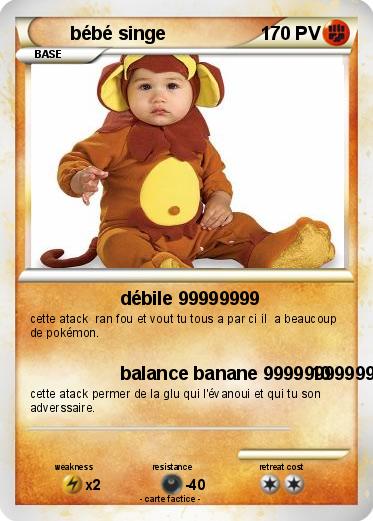 Pokemon bébé singe