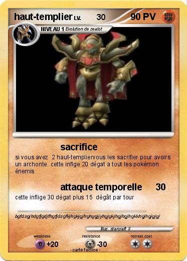 Pokemon haut-templier