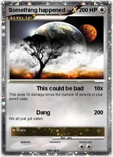 Pokemon Something happened